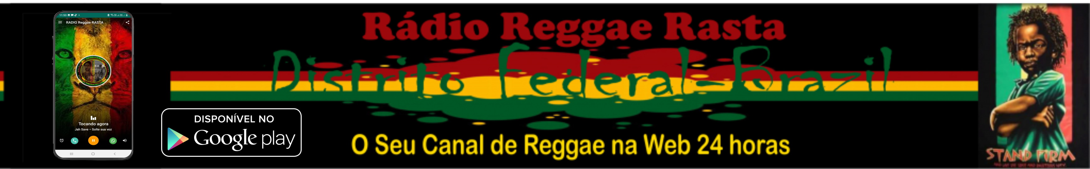 Banner-Aplicativo-Radio Reggae Rasta-Brasília